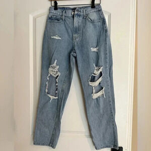 Aeropostale Slim & Thick Curvy Mom Jean
